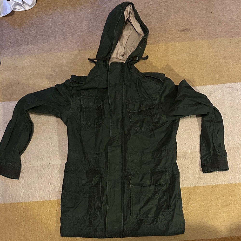 Vintage-style Hooded M-65 Field Jacket